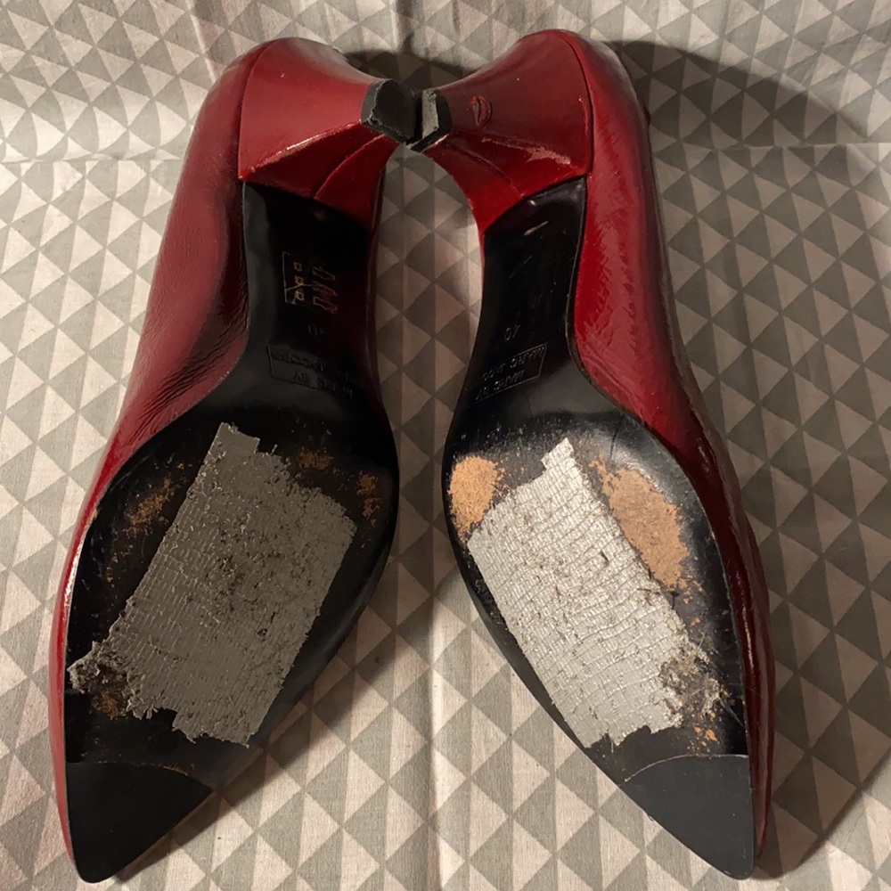 Marc By Marc Jacobs Ruby Red Low Heels - image 4